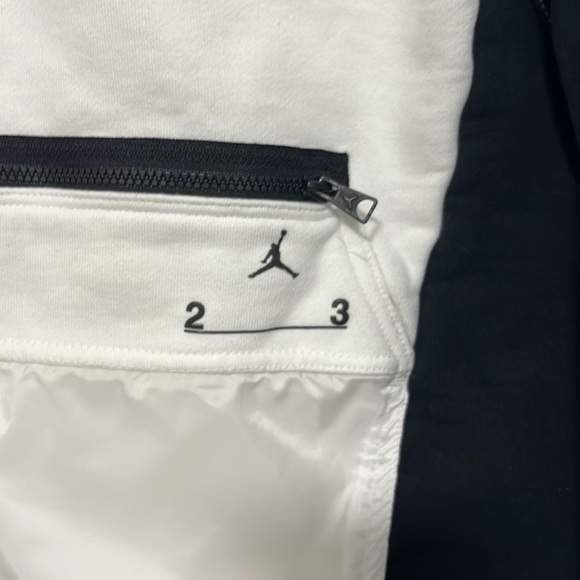 🐼 Nike Jordan 23 Engineered Fleece Oversized Half-Zip Hoodie - Picture 3 of 5